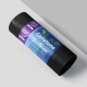 Saci menajeri ultra rezistenti, negru, 240 L
