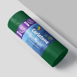 Saci menajeri ultra rezistenti, verde, 240 L