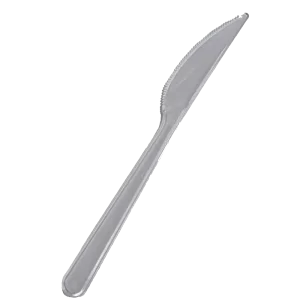 Cuțit Eco Reutilizabil Transparent 50buc/set