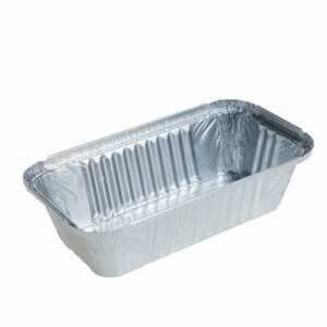 Forme copt dreptunghiulare 813L 184×92 mm/685 cc, aluminiu,argintiu,100 buc/set,10 set/bax