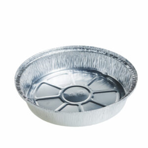 Forme copt rotunde 503L  D215 mm/1380 cc,aluminiu,argintiu, 50 buc/set,6 set/bax
