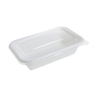 Capac Tava Bio 32 ozT056F, PET,transparent, 222×146 mm ,50 buc,12 set/bax