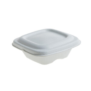 Capace sosiere Bio B205, trestie de zahar,alb,50 buc,24 set/bax