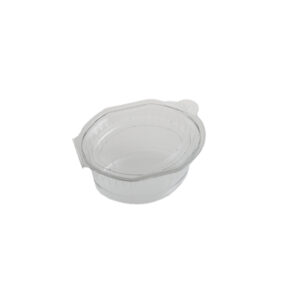 Sosiere ovale 50 cc cu capac atasat FT 209-50 , PET,transparent ,100 buc,30 set/bax