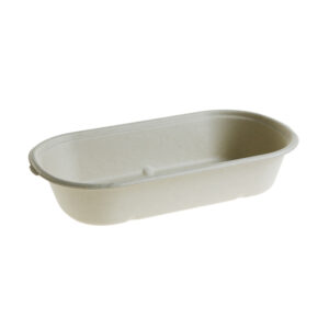 Cutii meniu Bio 850 ml  TAB-850, trestie de zahar, alb,195×116 mm,50 buc,10 set/bax