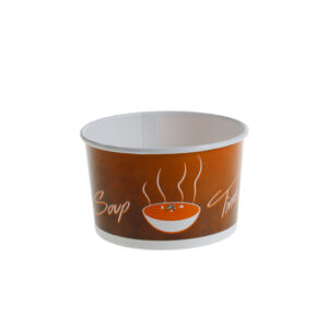 Boluri pentru supa 16 oz  ,catron +PE, color,D110 mm,50 buc,20 set/bax