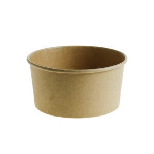 Caserole salata 1000 cc JH-H-1000B , Carton Kraft ,D150 mm,50 buct,6set/bax