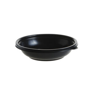 Caserole rotunde 500 cc FT 725-500, PP, neagra,D175 mm,50 buc,6 set/bax