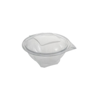 Caserole 500 cc Diamond,  ,PET transparent,D155mm,50 buc, 12 set/bax