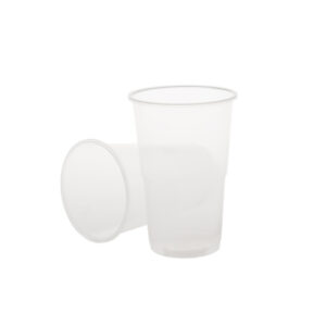 Pahare 250 cc PP  Premium Safir  ,transparente, D75 mm, h110 mm , 50buc, 40 set/bax