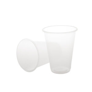 Pahare 400 cc PP Eco Safir, transparente, D95 mm,h120 mm, 50 buc,20set/bax